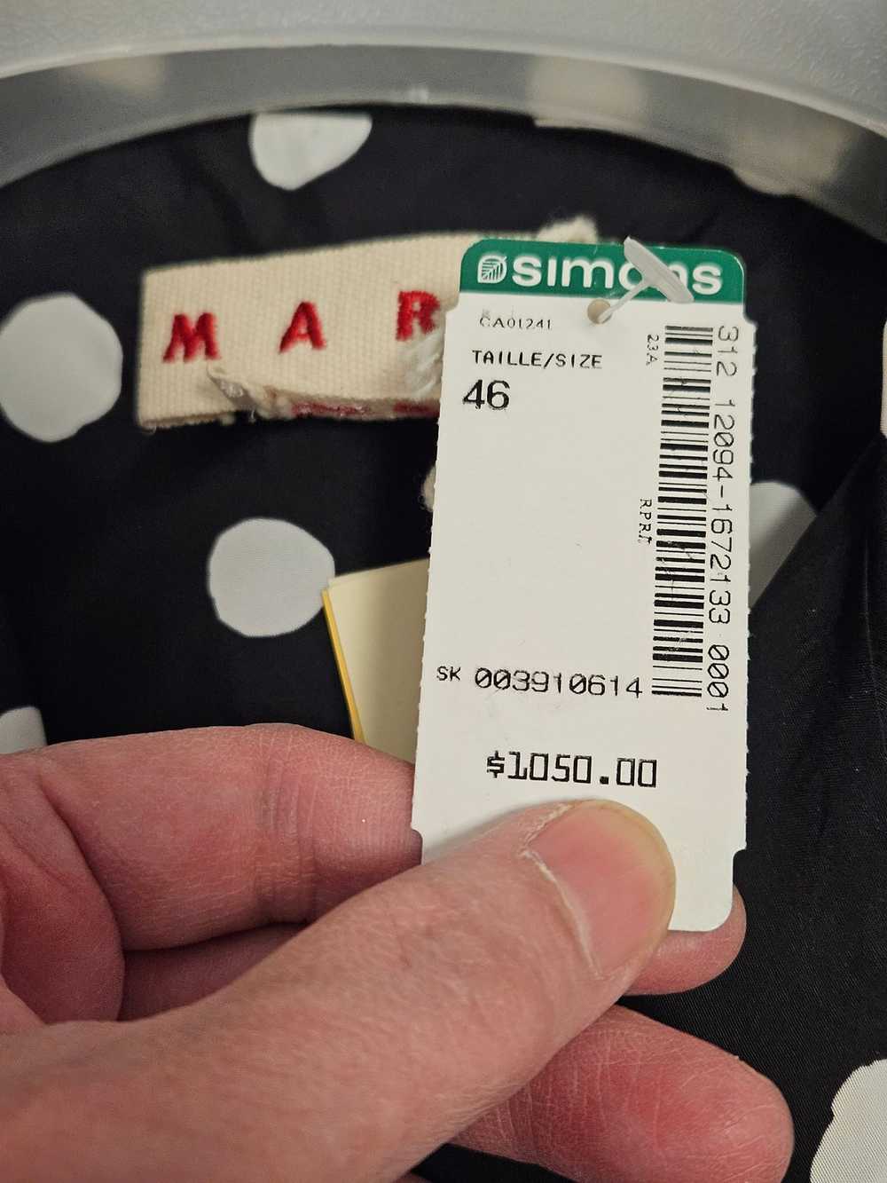 Marni Oversized Polka-Dot Short Sleeves Shirt - U… - image 10