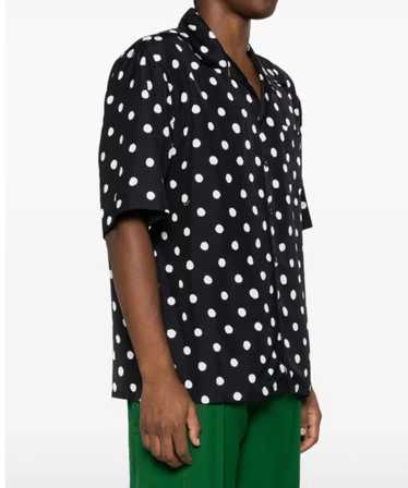 Marni Oversized Polka-Dot Short Sleeves Shirt - U… - image 1