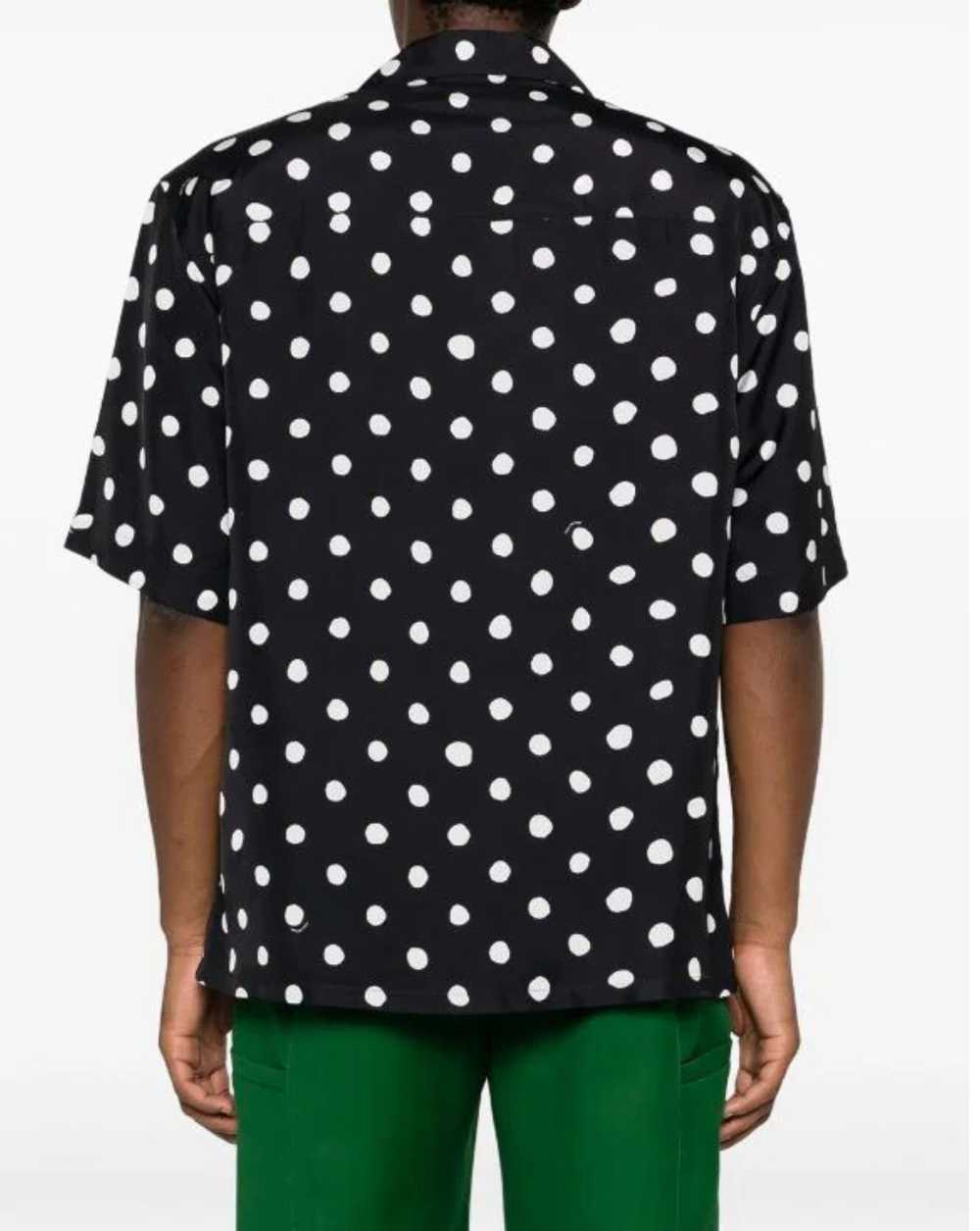 Marni Oversized Polka-Dot Short Sleeves Shirt - U… - image 2
