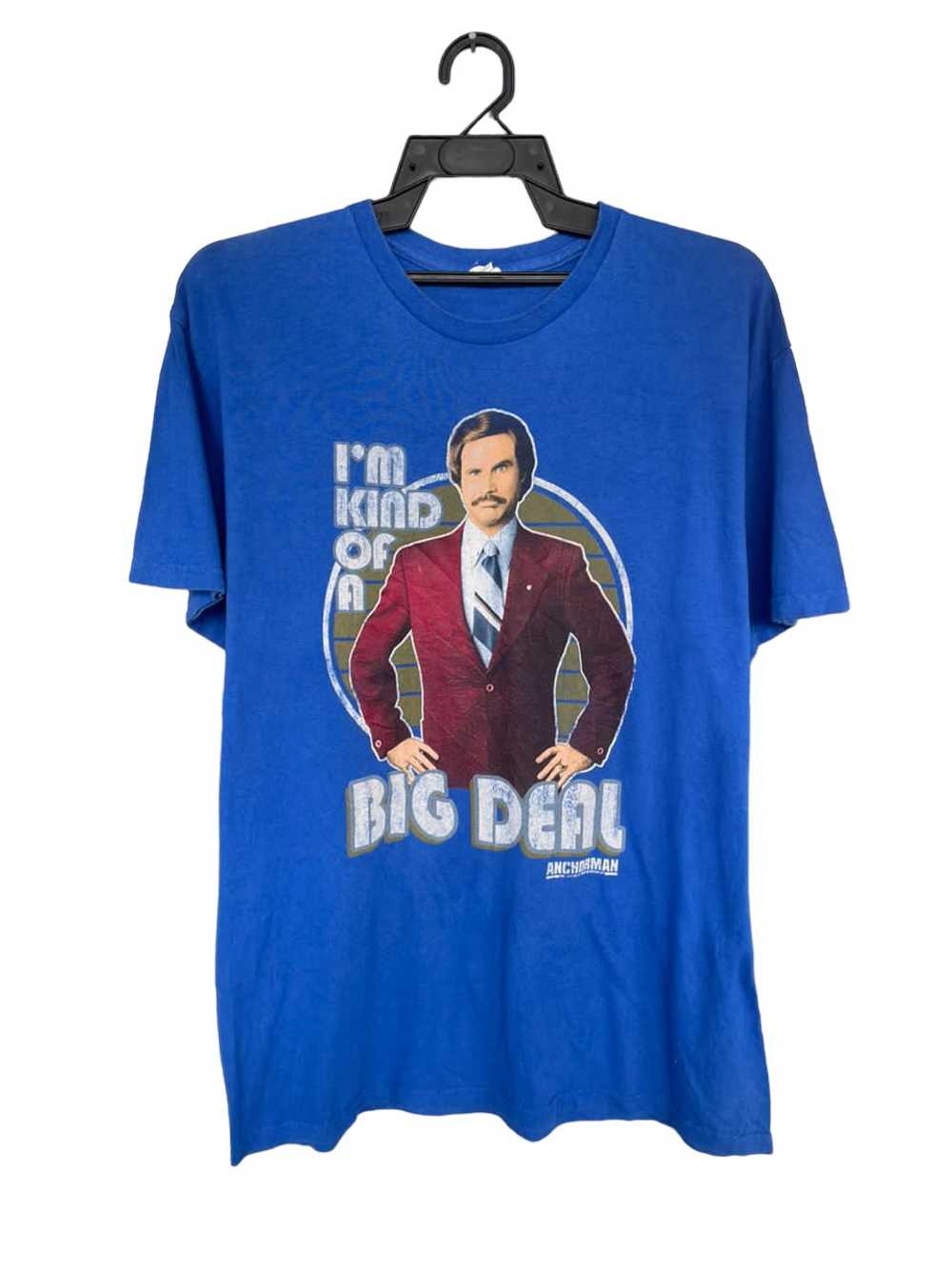 Vintage - Rare🔥 Ron Burgundy Anchorman Movie Tee - image 1