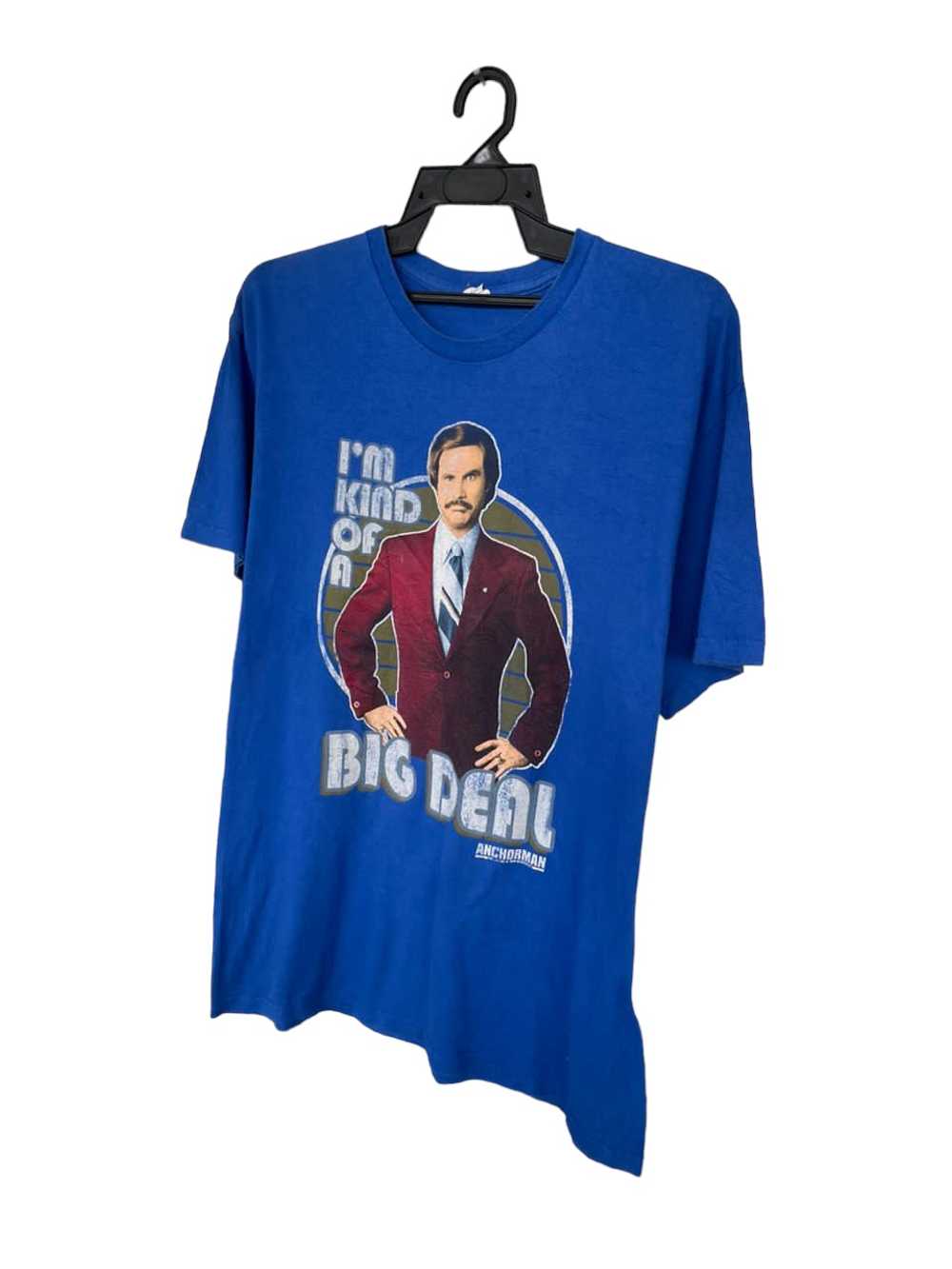 Vintage - Rare🔥 Ron Burgundy Anchorman Movie Tee - image 2