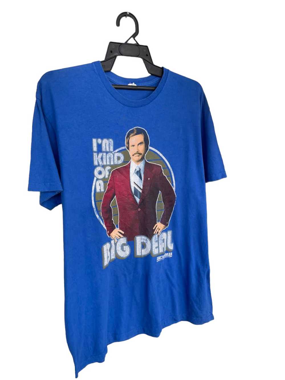 Vintage - Rare🔥 Ron Burgundy Anchorman Movie Tee - image 3