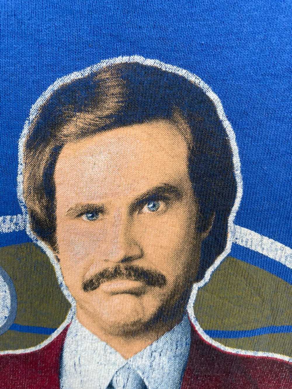 Vintage - Rare🔥 Ron Burgundy Anchorman Movie Tee - image 5