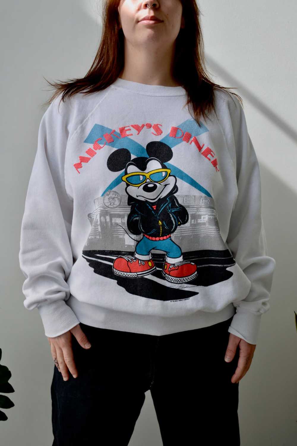 Mickeys Diner Crewneck - image 1