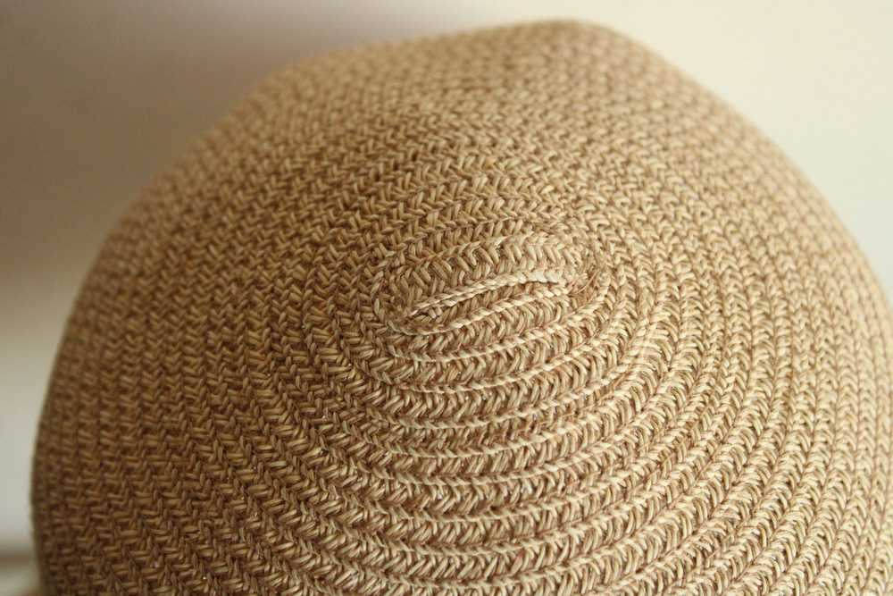 Betmar Womens Sun Hat, Straw-Like, Beige Woven - image 5