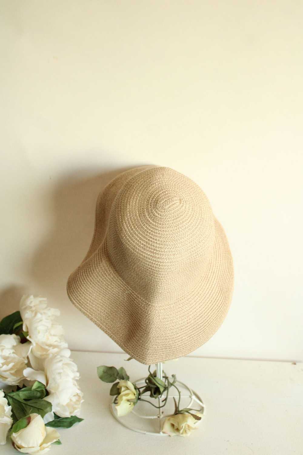 Betmar Womens Sun Hat, Straw-Like, Beige Woven - image 8
