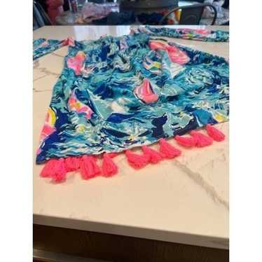 NWT $128 Lilly Pulitzer Trina Beach Dress Sparkli… - image 1