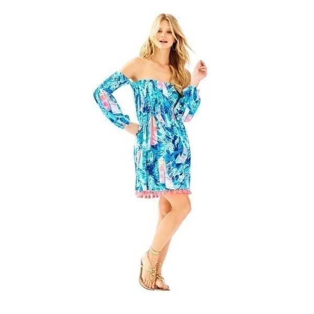 NWT $128 Lilly Pulitzer Trina Beach Dress Sparkli… - image 3
