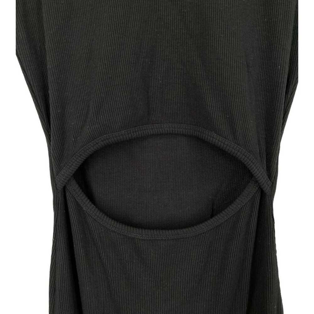 L Space dress Remi cutout ribbed black minidress … - image 2