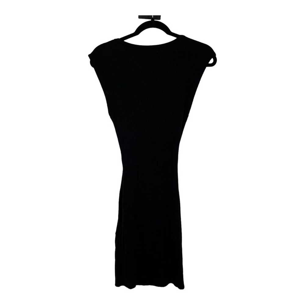 L Space dress Remi cutout ribbed black minidress … - image 4