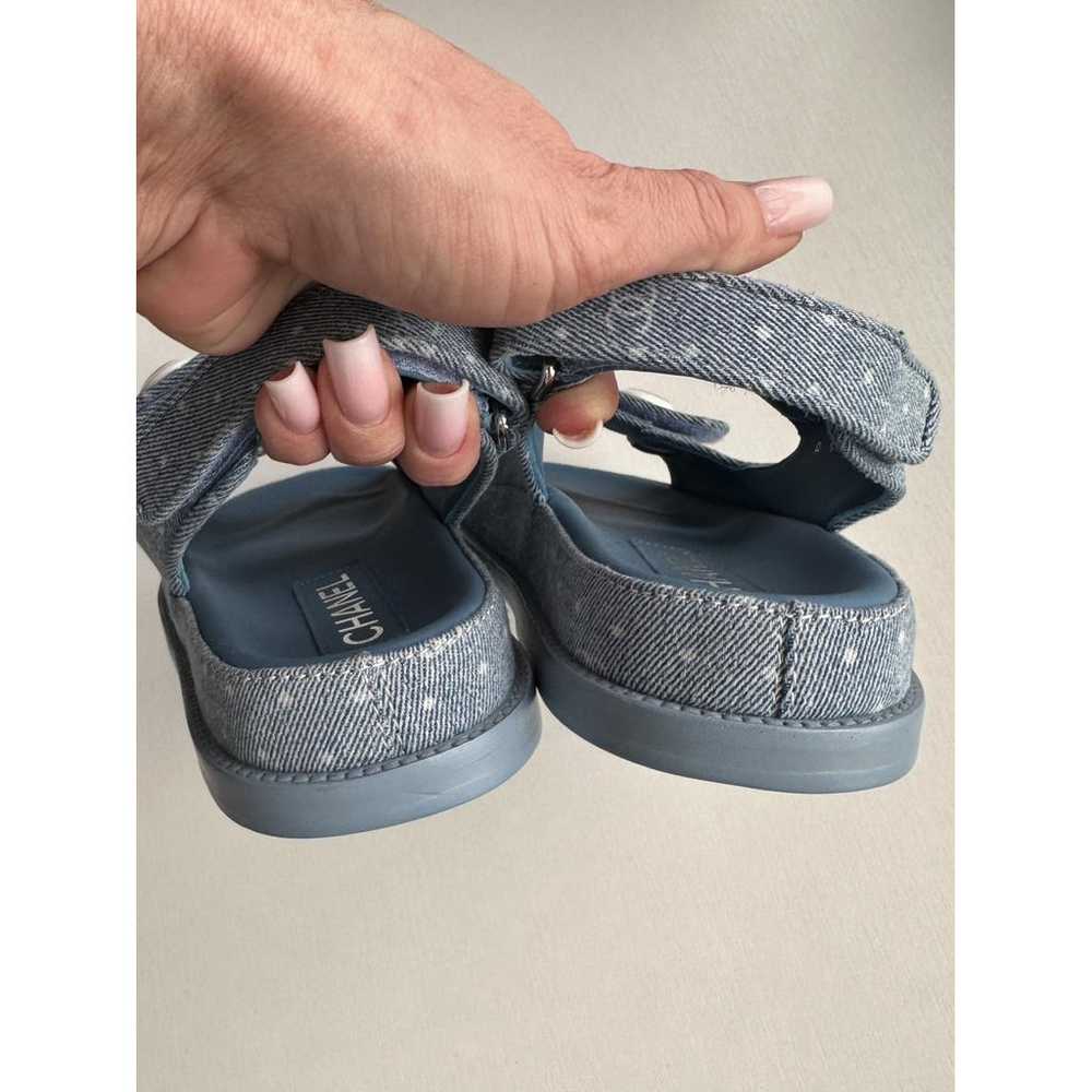 Chanel Dad Sandals cloth sandal - image 7
