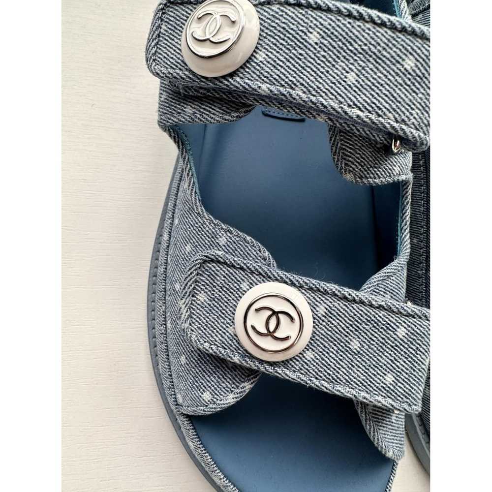 Chanel Dad Sandals cloth sandal - image 8