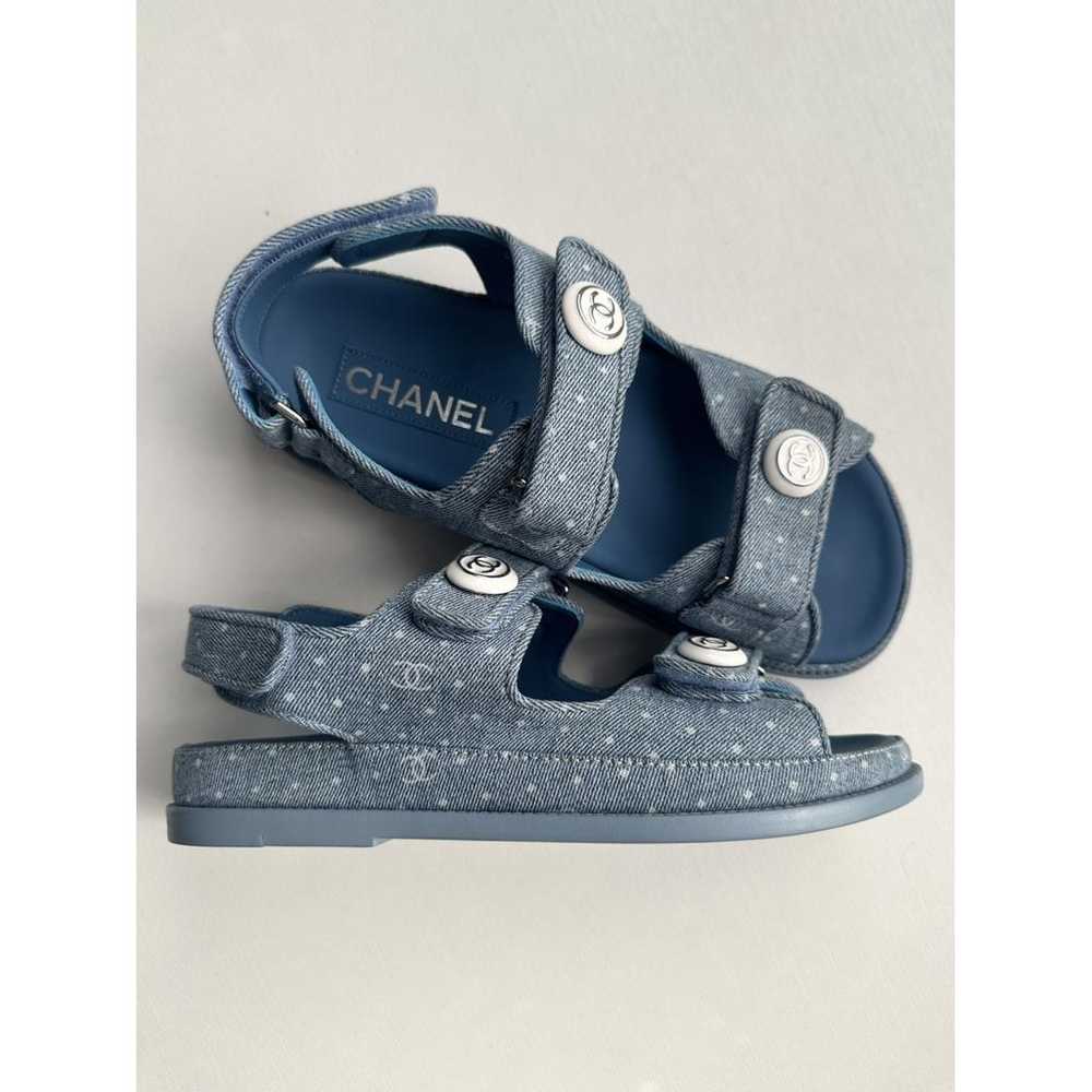 Chanel Dad Sandals cloth sandal - image 9