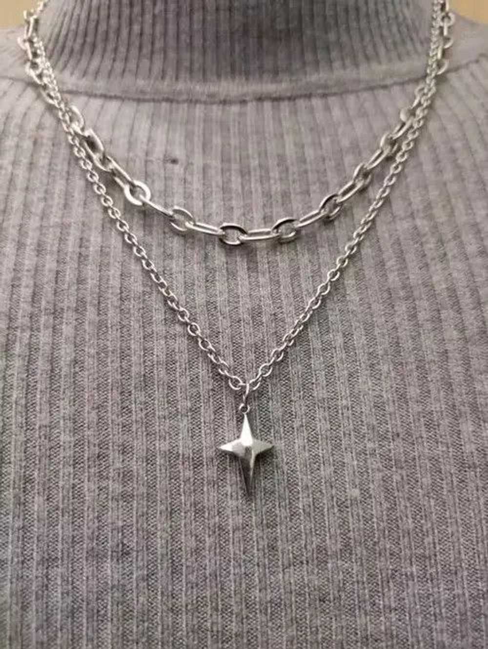 Chain × Custom × Jewelry Cross Titanium steel Nec… - image 1