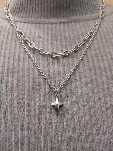 Chain × Custom × Jewelry Cross Titanium steel Nec… - image 1