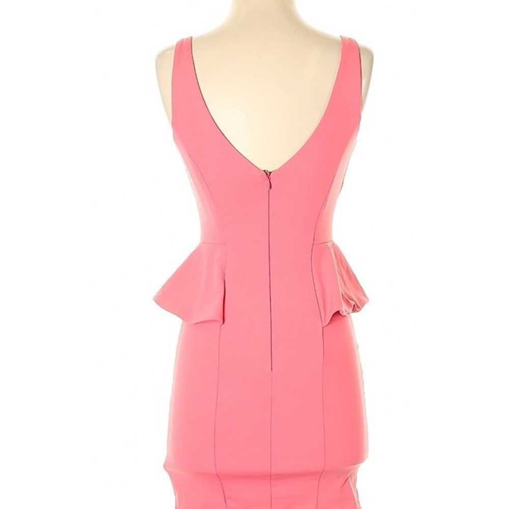 Bebe "EUC"  Pink Studded Bodycon Dress Small - image 5