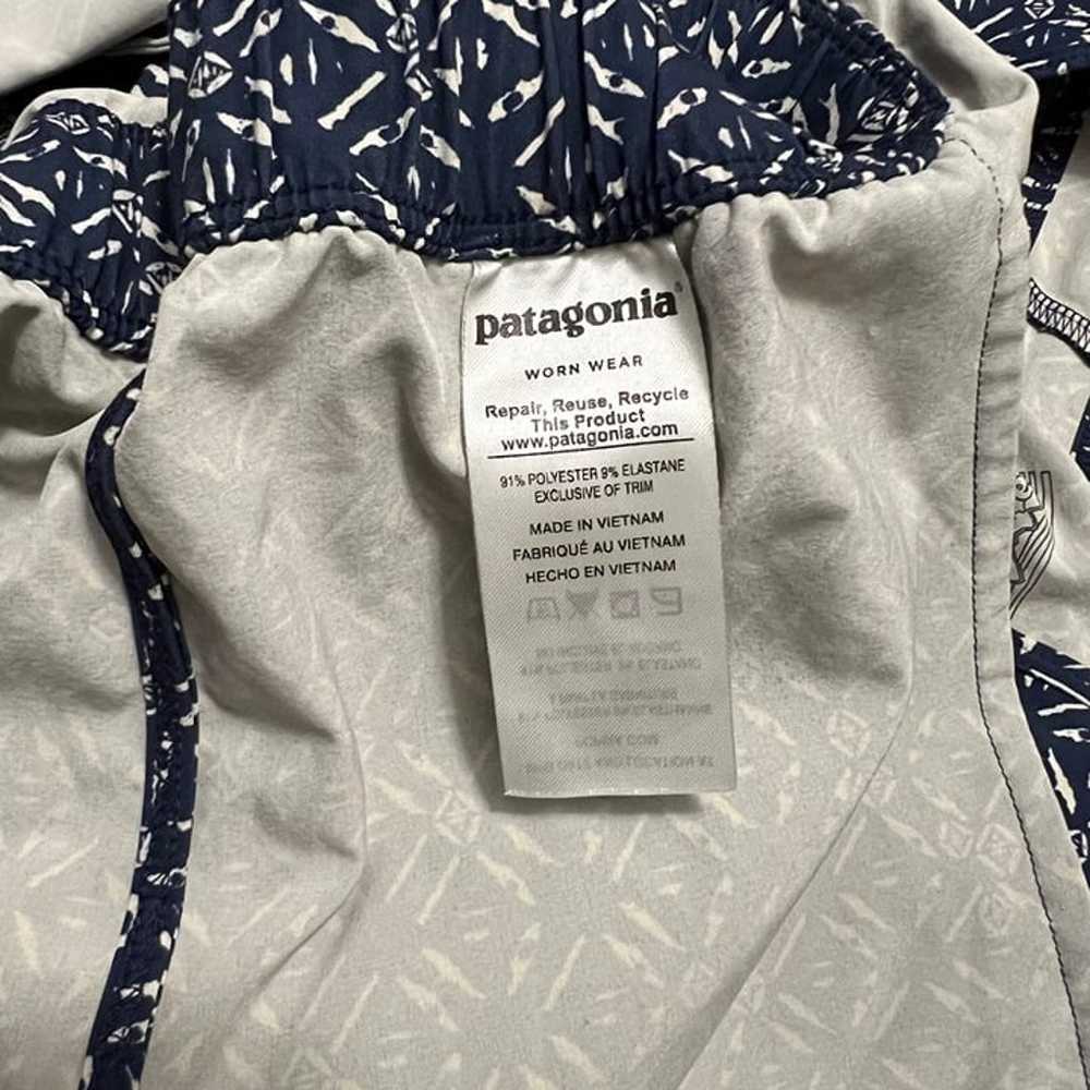 Patagonia Patterned Fleetwith Dress Size Small Na… - image 8