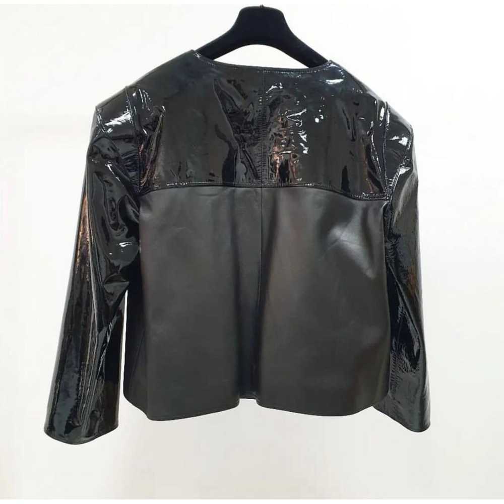 Chanel Leather biker jacket - image 2