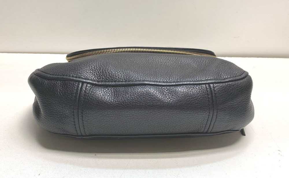 Michael Kors Leather Pebbled Shoulder Bag Black - image 3