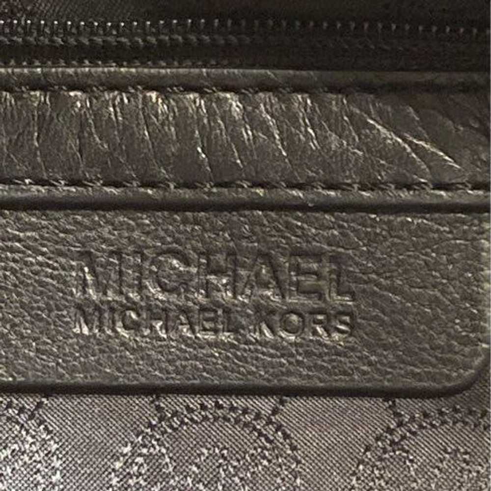 Michael Kors Leather Pebbled Shoulder Bag Black - image 4