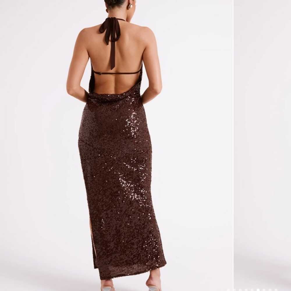 Brown dress - image 4