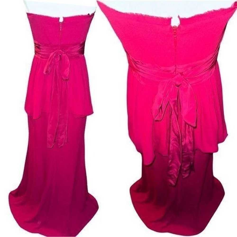 BCBGMaxAzria Ruella Dress in Sangria Size 6 - image 3