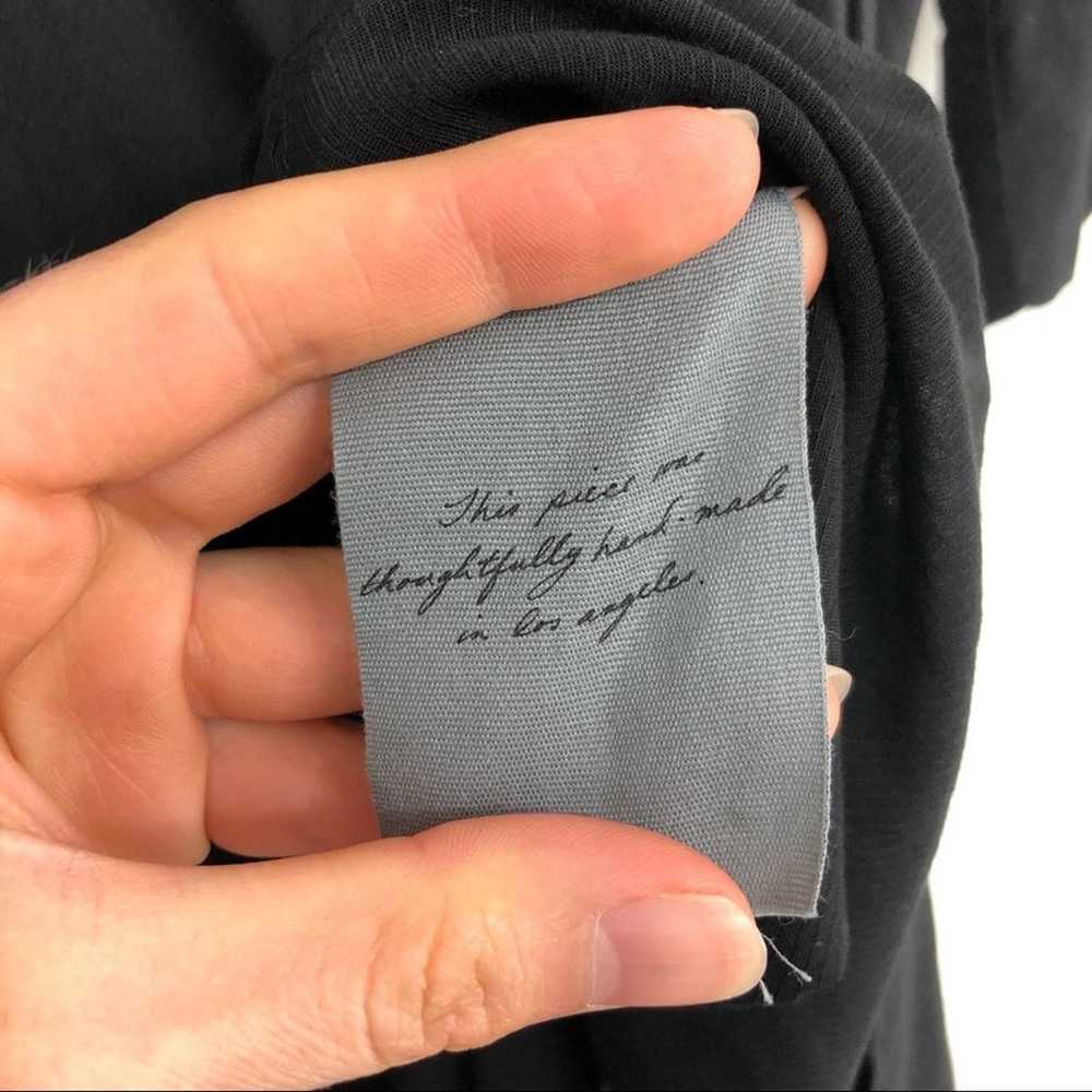 RAQUEL ALLEGRA Tie Back Midi Dress Black 1 / S - image 10