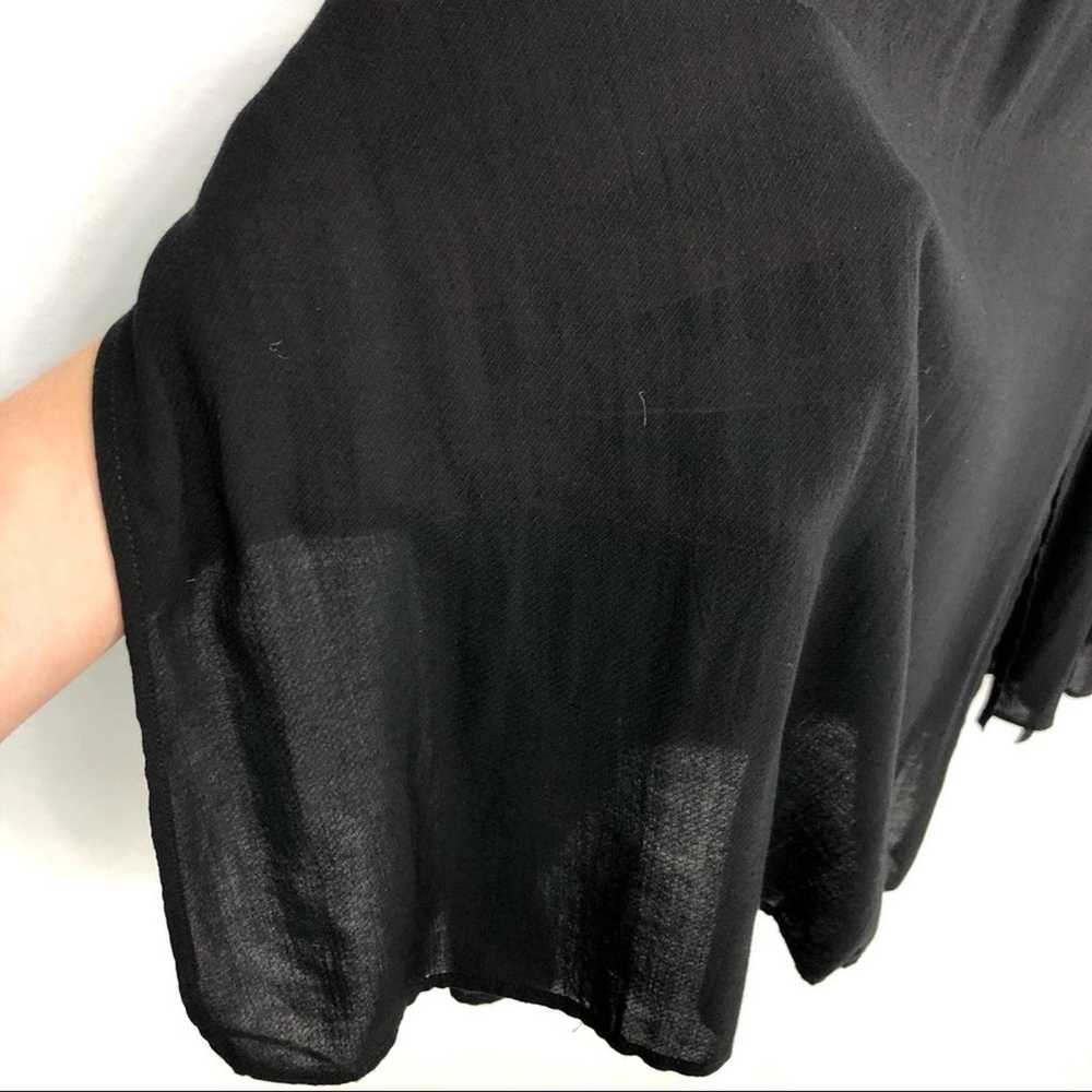 RAQUEL ALLEGRA Tie Back Midi Dress Black 1 / S - image 7