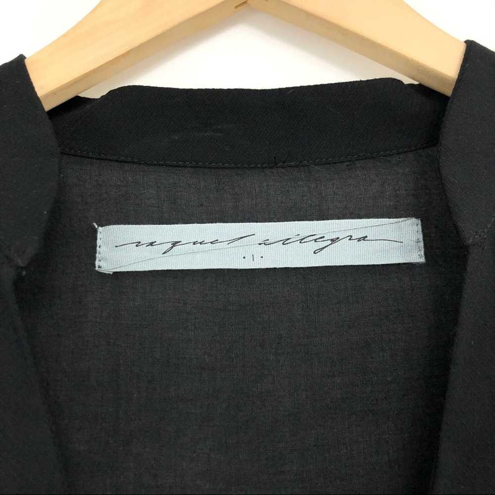 RAQUEL ALLEGRA Tie Back Midi Dress Black 1 / S - image 8