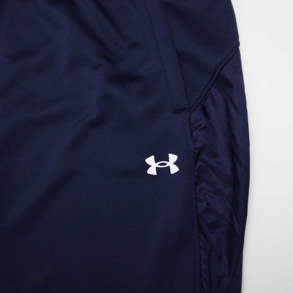 Under Armour Athletic Pants Men's Navy Used - image 3