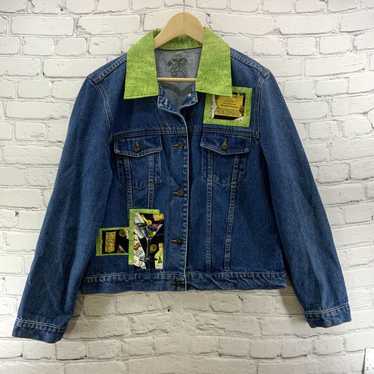 Vintage Boom Boom Jeans Denim Jacket Womens Sz L … - image 1
