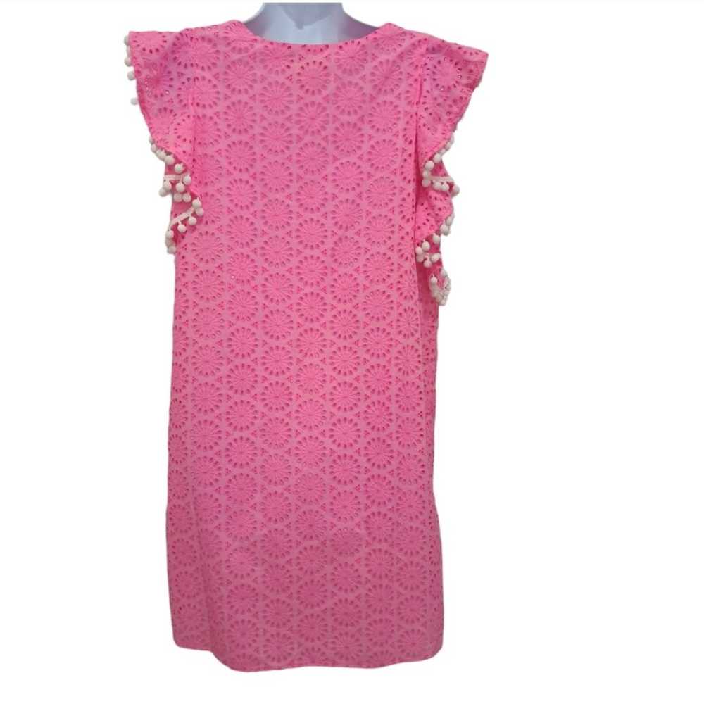Lilly Pulitzer Astara Pink lace eyelet dress size… - image 5