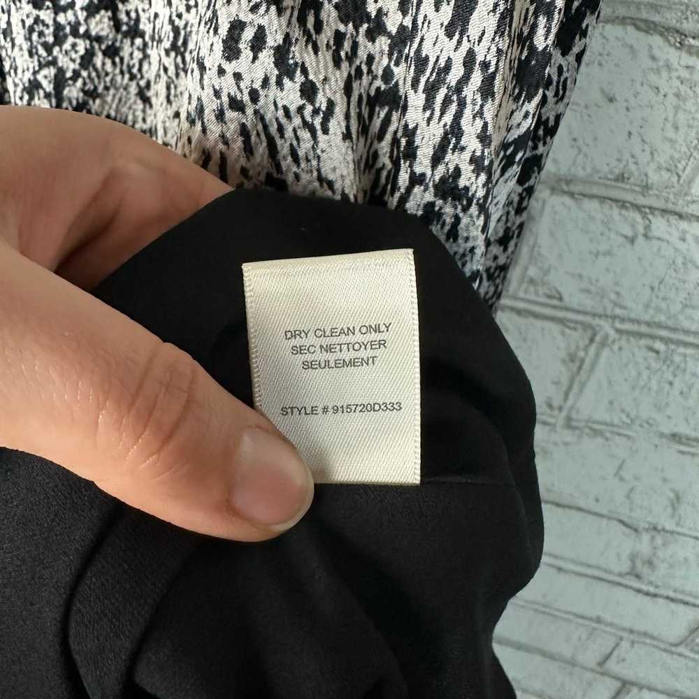 Rebecca Taylor Dress 100% Silk Mini Sleeveless V … - image 5
