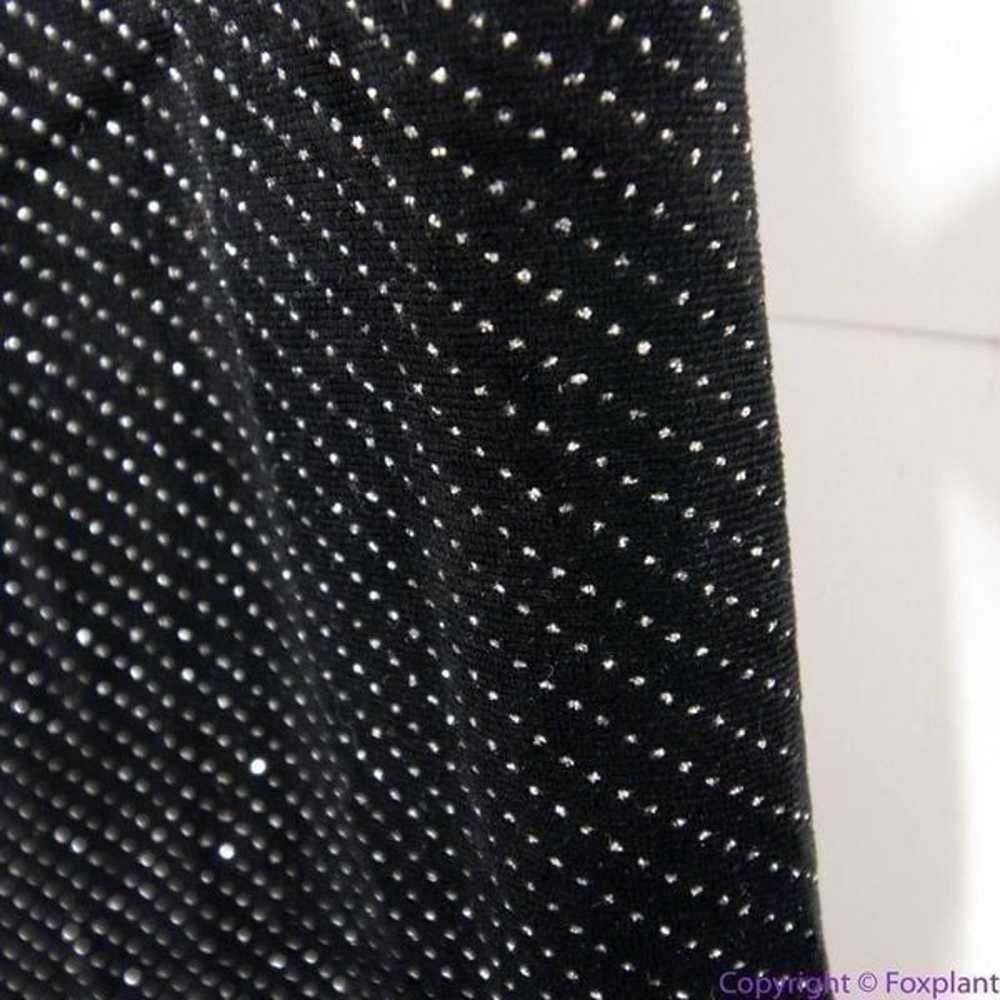NEW Eloquii black Strong Shoulder Velvet Jumpsuit… - image 8
