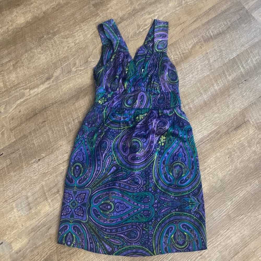 Alice & Trixie 100% Silk Dress size XS in Vibrant… - image 1