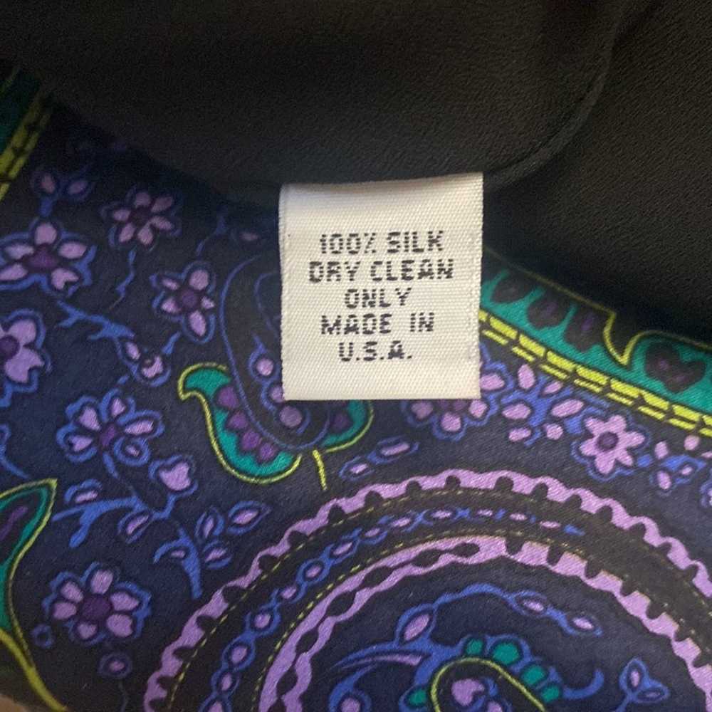 Alice & Trixie 100% Silk Dress size XS in Vibrant… - image 7