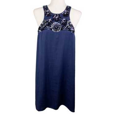 Lilly Pulitzer Chelsea Sequin Embellished Navy Blu