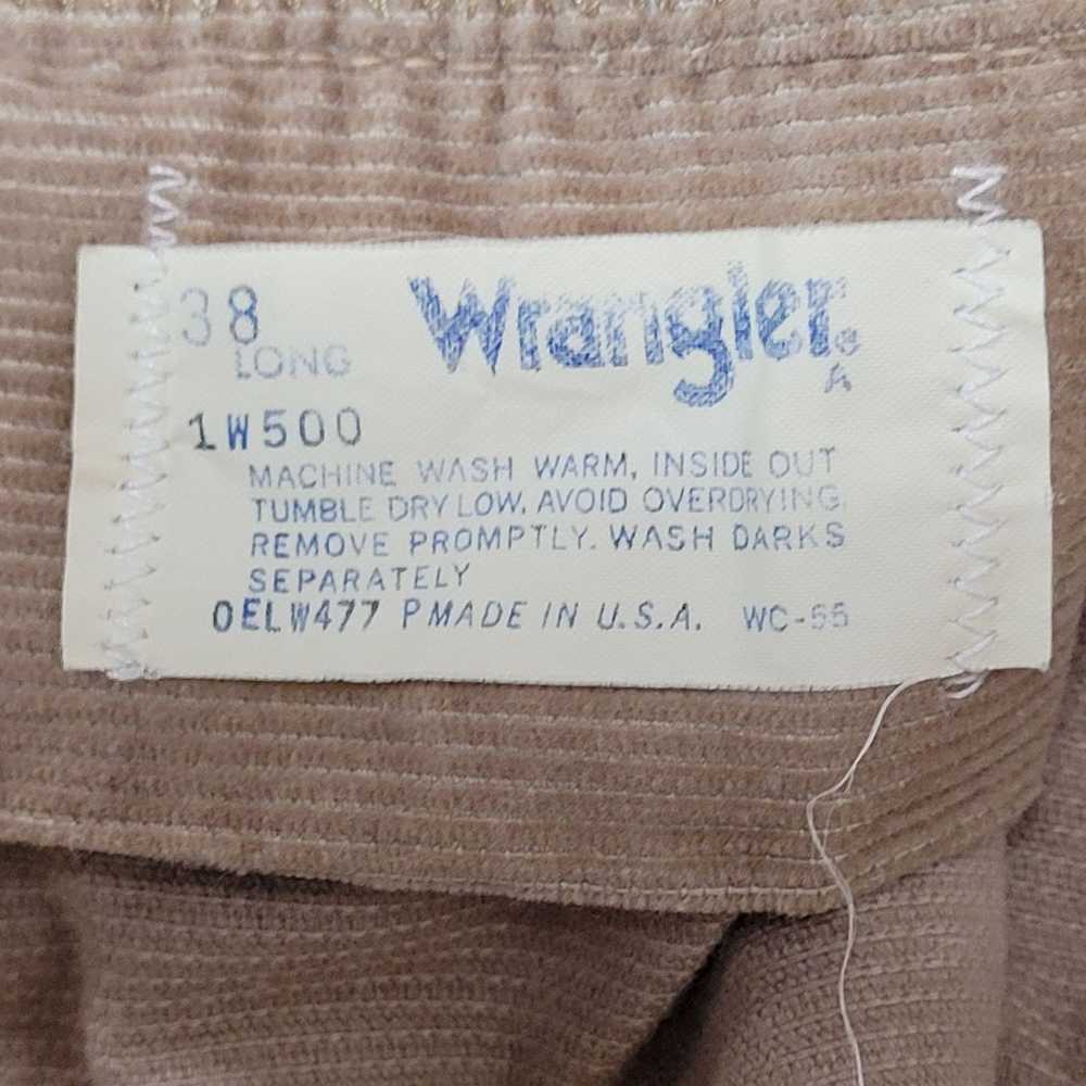 Wrangler Vintage Wrangler Cowboy Corduroy Pants - image 6