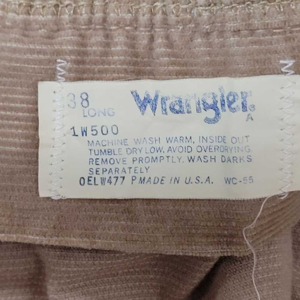 Wrangler Vintage Wrangler Cowboy Corduroy Pants - image 8