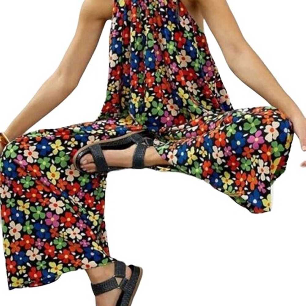 Traffic People Tessanne Floral Wide Leg Jumpsuit … - image 3