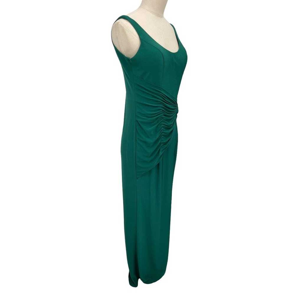 Ieena For Mac Duggal Dress Ruched Waist Column Go… - image 5