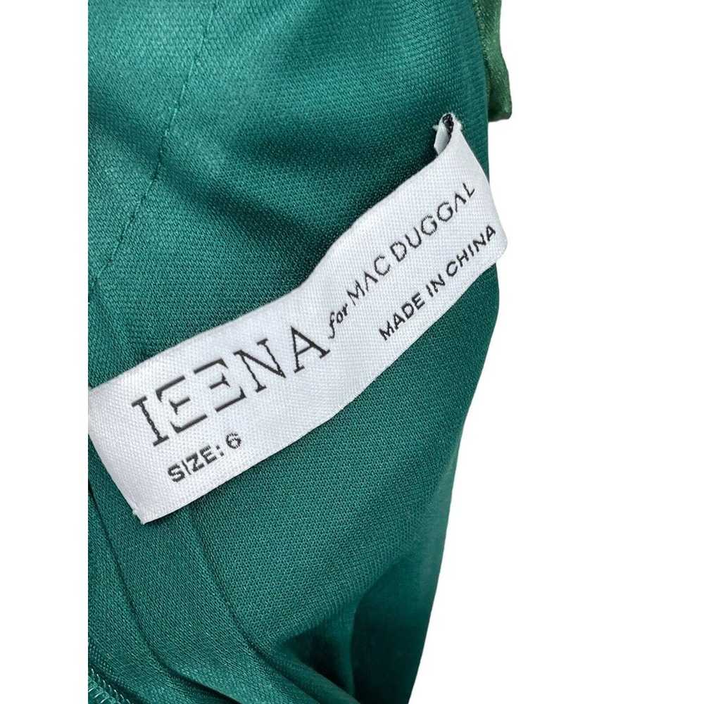 Ieena For Mac Duggal Dress Ruched Waist Column Go… - image 9