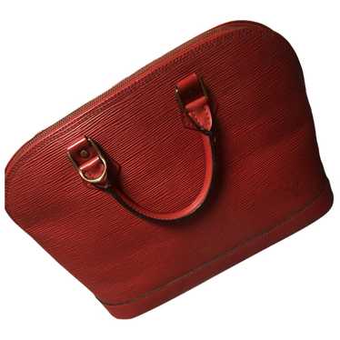 Louis Vuitton Alma leather handbag