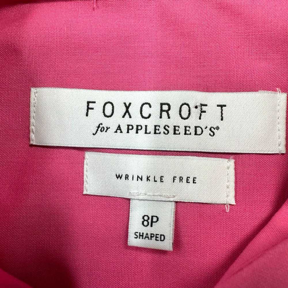 Vintage FOXCROFT Shirt Womens 8 Petite 8P Button … - image 3