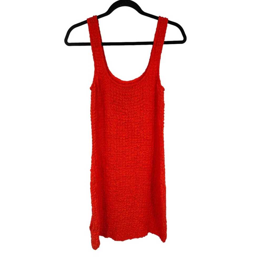 Rails Dress Julie textured popcorn knit tank oran… - image 3