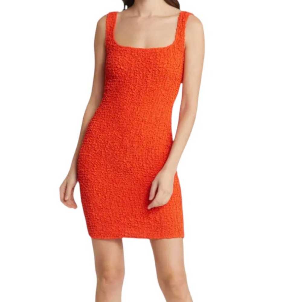 Rails Dress Julie textured popcorn knit tank oran… - image 5