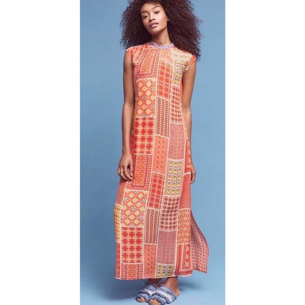Anthropologie Tanvi Kedia Printed Patchwork Dress… - image 8