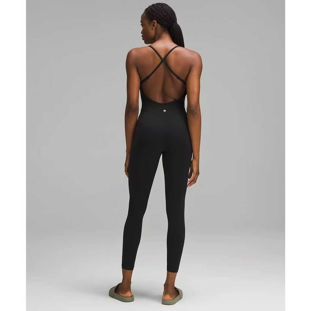 Lululemon Align Cross-Back Bodysuit 25" Size 10 N… - image 2