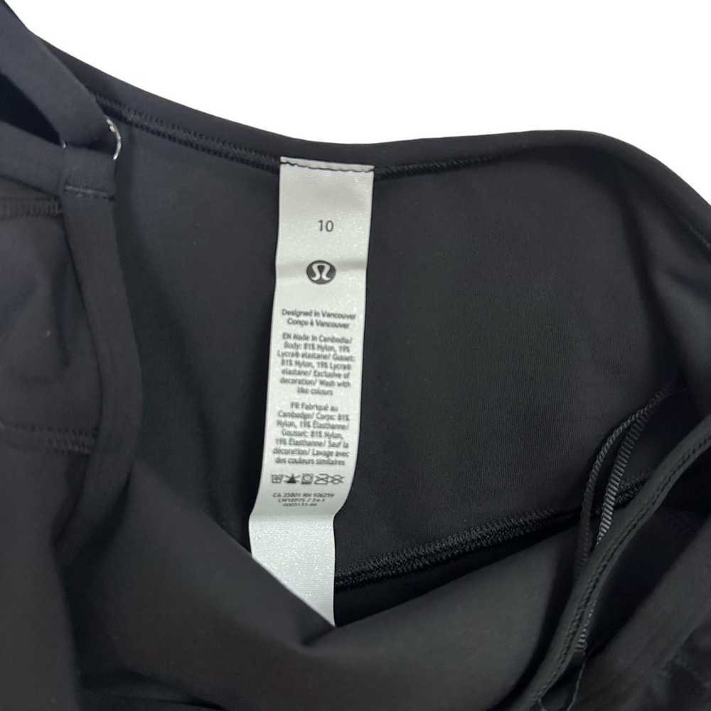 Lululemon Align Cross-Back Bodysuit 25" Size 10 N… - image 6