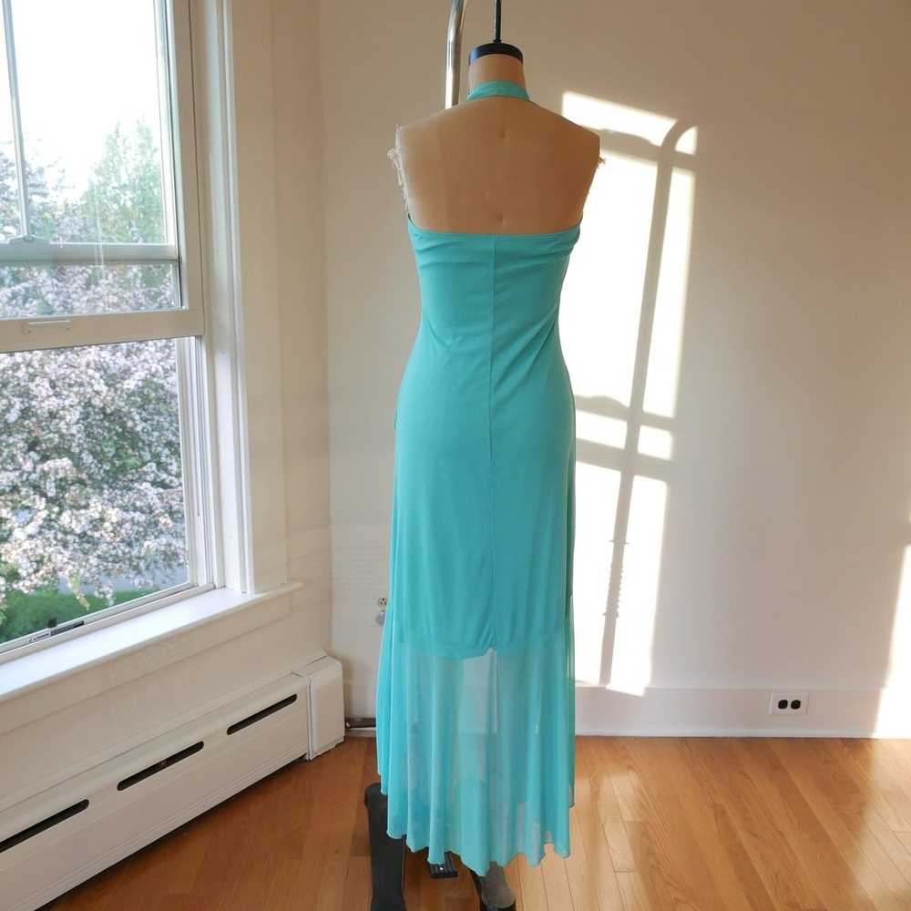 Mermaid Dress Y2K Vintage Prom Evening Gown Dress… - image 7